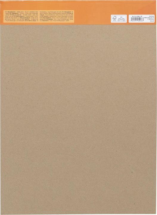 Actual product image Idena Sketchpad 120g DIN A3 50 sheets (A3, Plain)