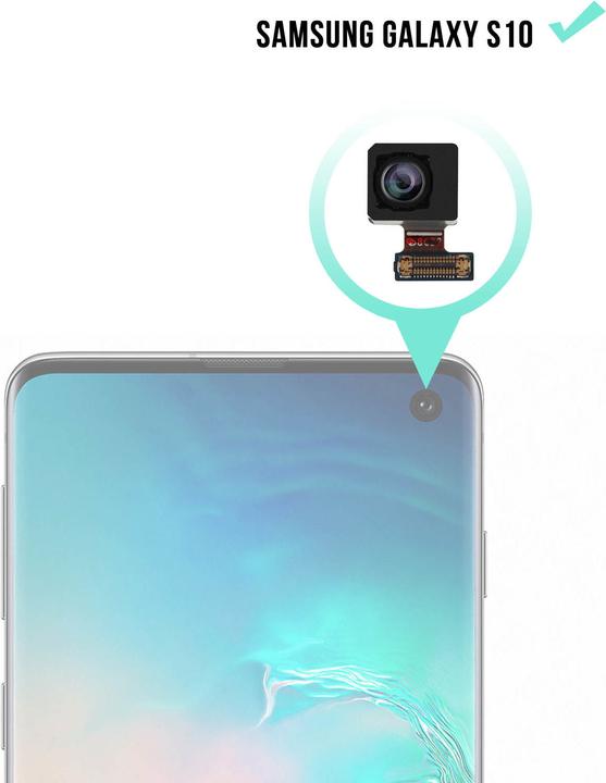 Produktbild Clappio Front-Kamera Ersazteil Galaxy S10 / S10e