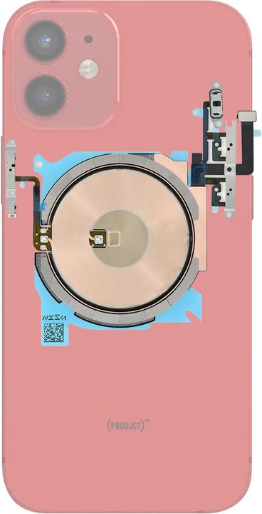Actual product image Clappio QI / MagSafe + NFC replacement part iPhone 12