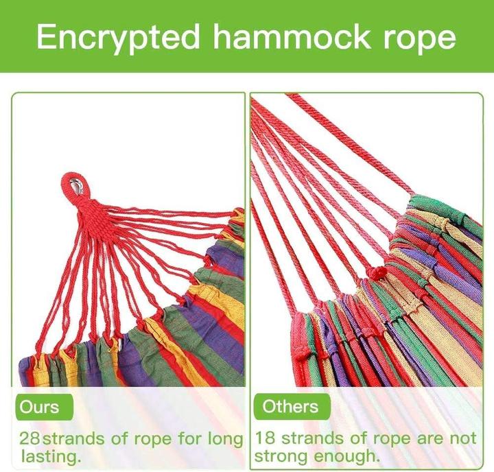 Image du produit Goutime Double hamac avec support (250 kg)
