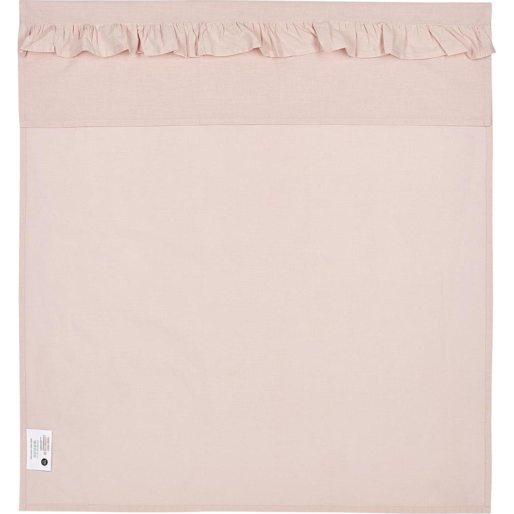 Meyco, Babyduvet, Bettlaken Ruffle soft pink