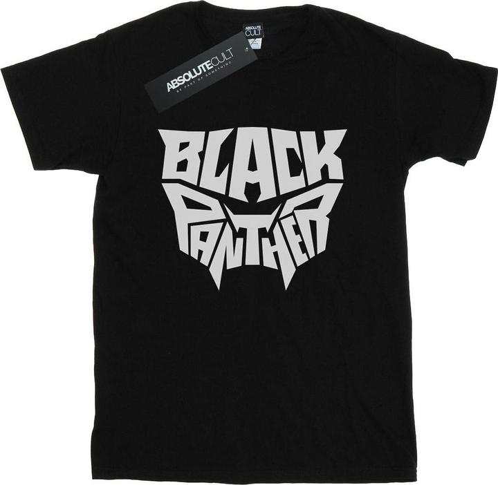 Image du produit Mens Black Panther Worded Emblem T-Shirt (XXL)