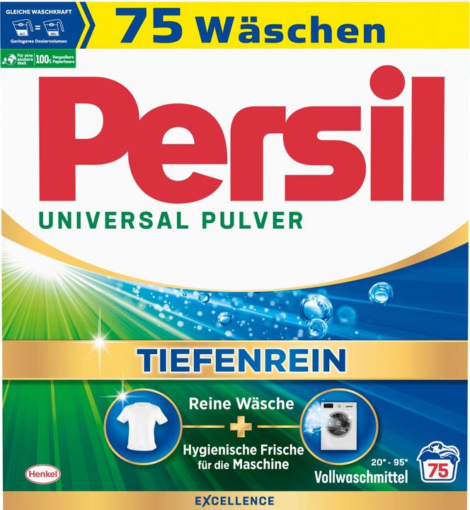 Productafbeelding Persil Poeder Universeel 75 WG (75 Wascycli, Poeder)
