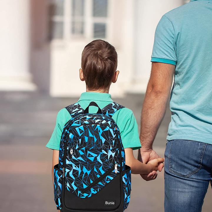 Image du produit Bunie Set sac à dos scolaire bleu (35 l)
