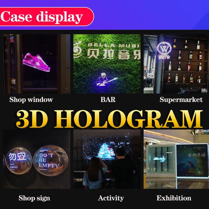 Produktbild Missyou 3D-Hologramm-Projektor (16.9 inch HD) (HD)