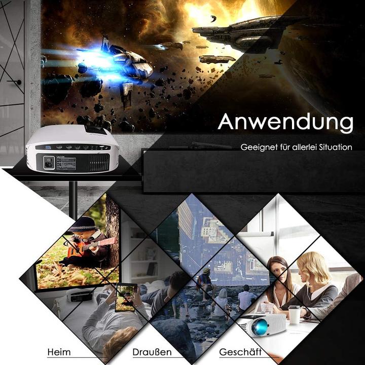 Produktbild Elephas 1080P Heimkino Beamer