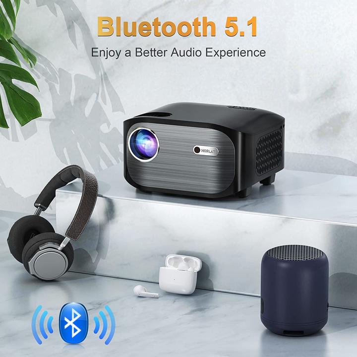 Actual product image Horlat Bluetooth Projector