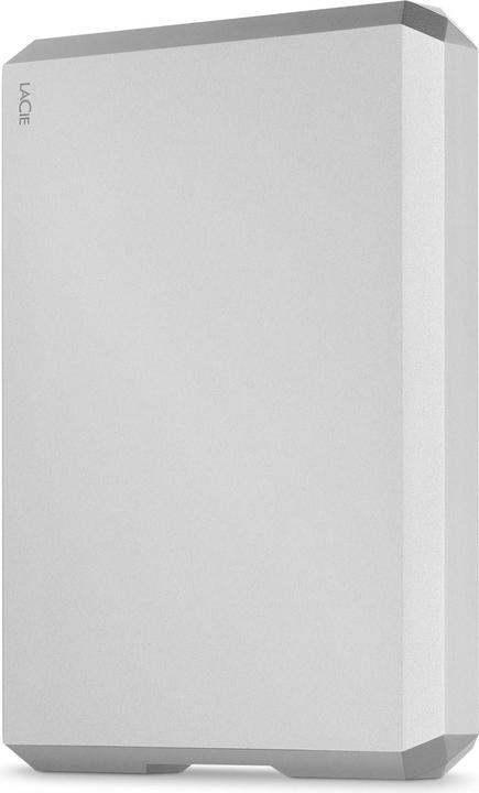 Actual product image LaCie Mobile Drive - Moon Silver (4 TB)
