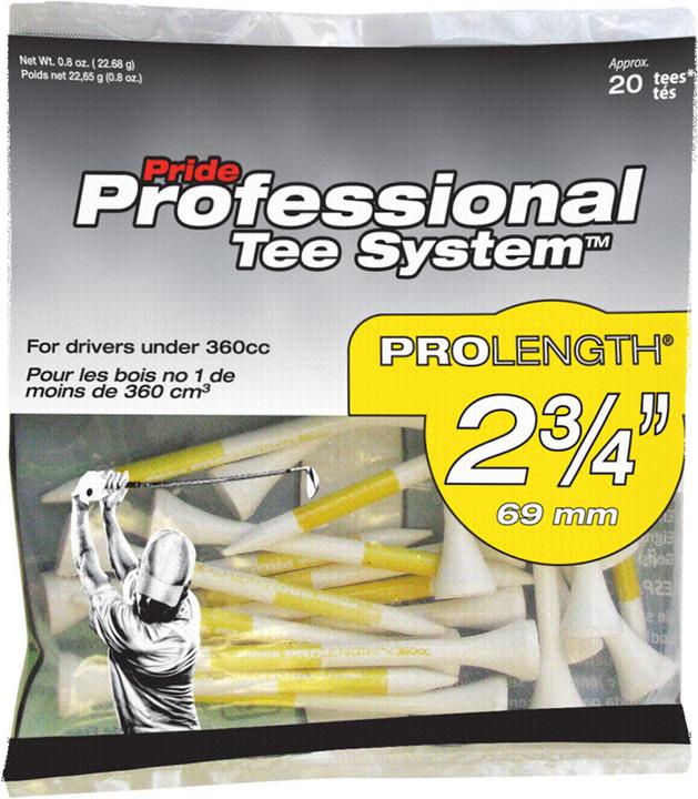2 3, 4" white 20 tees