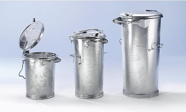 Produktbild Renner System-Mülltonne aus Stahlblech (35 l)
