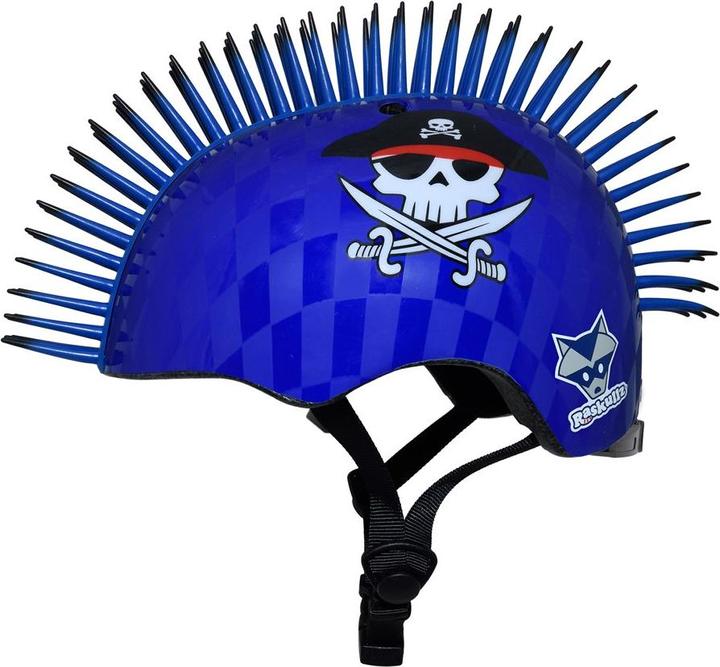 Produktbild MGA Kinderhelm Junior C-Remete Eyeeepatch Pirat Blau Grösse S Child 5+ (50-54 cm) (neu) (54 cm)