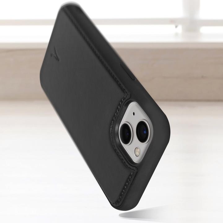 Produktbild Akashi Hülle aus Echtleder Series (Apple iPhone 13, Apple iPhone 14)