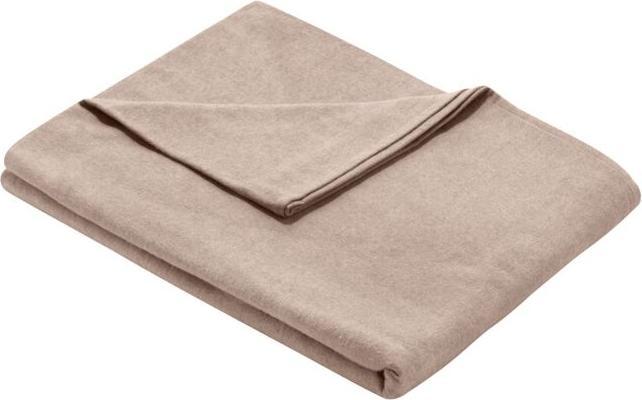 Dormisette Oberleintuch aus feiner Flanell-Mélange camel (170 x 260 cm)