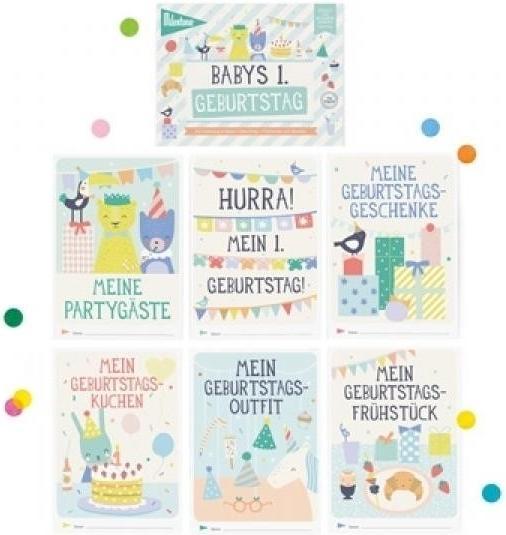 Actual product image Milestone Booklet by - Baby's 1st Birthday German