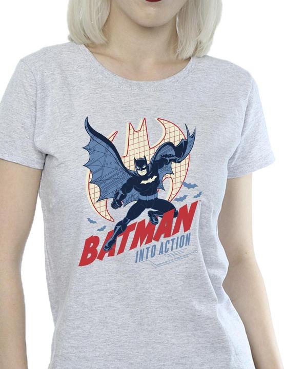 Produktbild Batman Into Action TShirt aus Baumwolle (M)