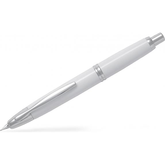 Thumbnail - Pilot, Schreibstifte, Capless Rhodium F silber/weiss (Weiss/Silber, 1 x)