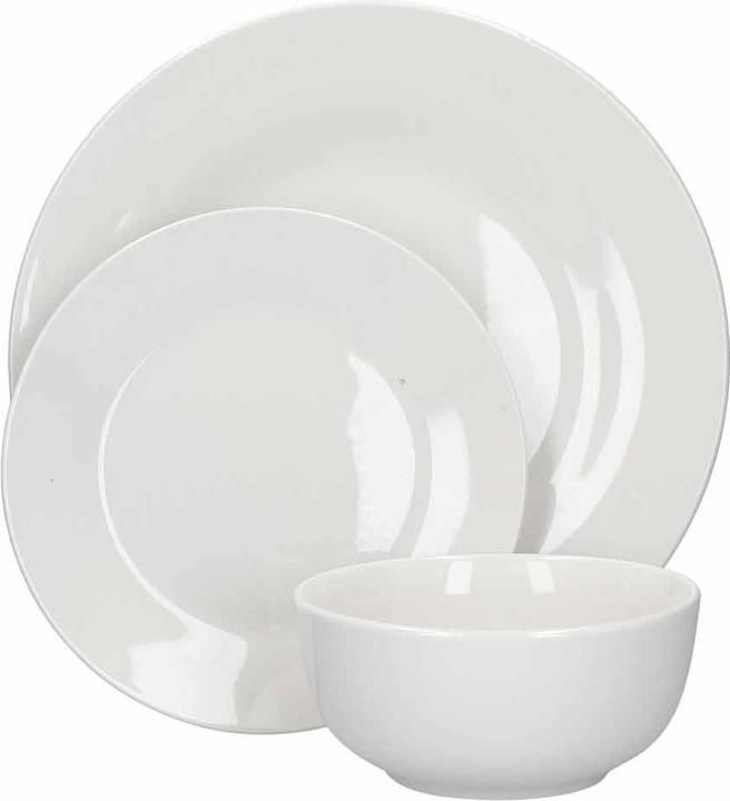 Actual product image Mikasa Twelve Piece Porcelain Dinnerware Set (4 pcs.)
