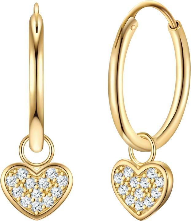 Immagine prodotto Rafaela Donata Orecchini da donna con cuore in argento - 35460 (Argento)