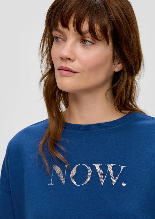 Actual product image s.Oliver Sweatshirt Sweatshirt mit Statement-Print (42)
