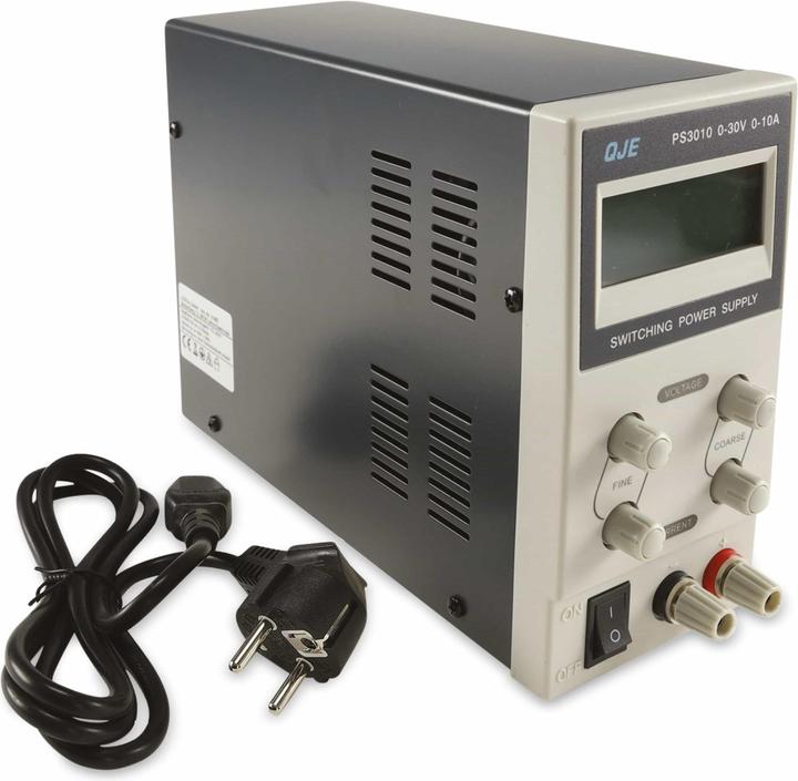 Actual product image Chilitec Controllable laboratory power supply unit CTL-3010, 0...30 V / 0...10 A, LCD