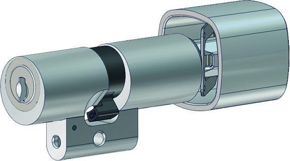 Actual product image Kaba Rotary knob cylinder star type M1519 A (Rotary knob cylinder)