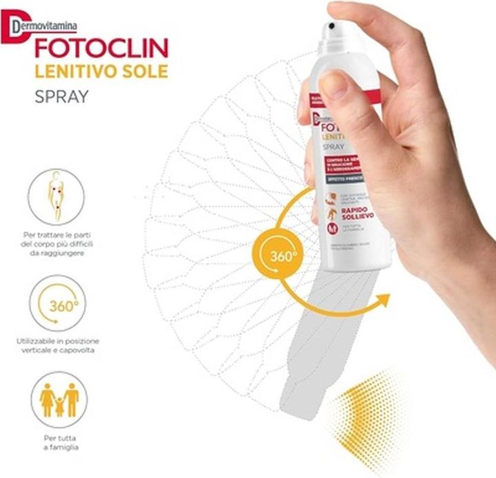 Image du produit Dermovitamina Fotoclin Spray solaire apaisant 100ml (Spray solaire, 100 ml, 0.10 g)