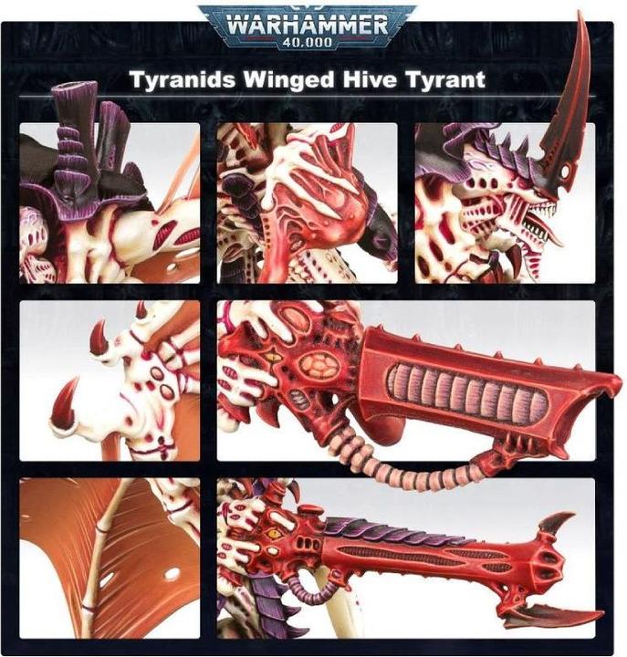 Image du produit Games Workshop Warhammer 40k Tyranids : Ruche Tyrant (Matières plastiques)