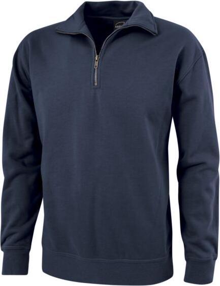 Produktbild HTA Sweater mit Reissverschluss, unisex (XXL)