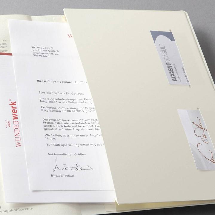 Image du produit Sigel Notizbuch Conceptum (A4, Blanc, Couverture souple)