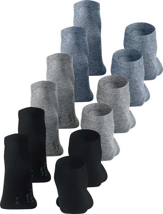 Image du produit Falke Happy 6-Pack Herren Sneakersocken (paquet de 6, 43 - 46)