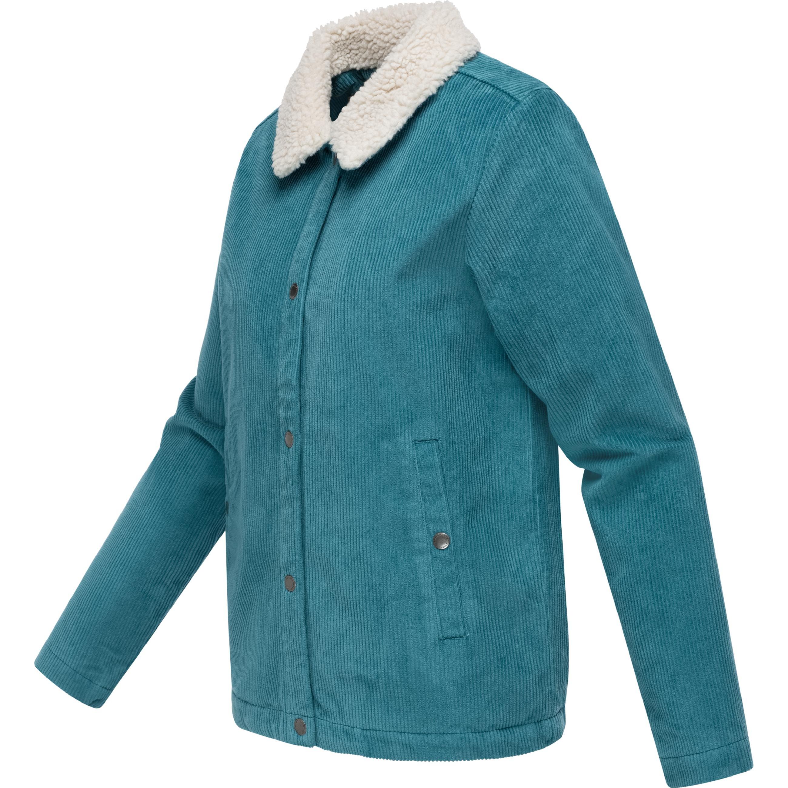 Thumbnail - Ragwear, Damen, Jacke, Walinea Corduroy (XL), Grün, XL