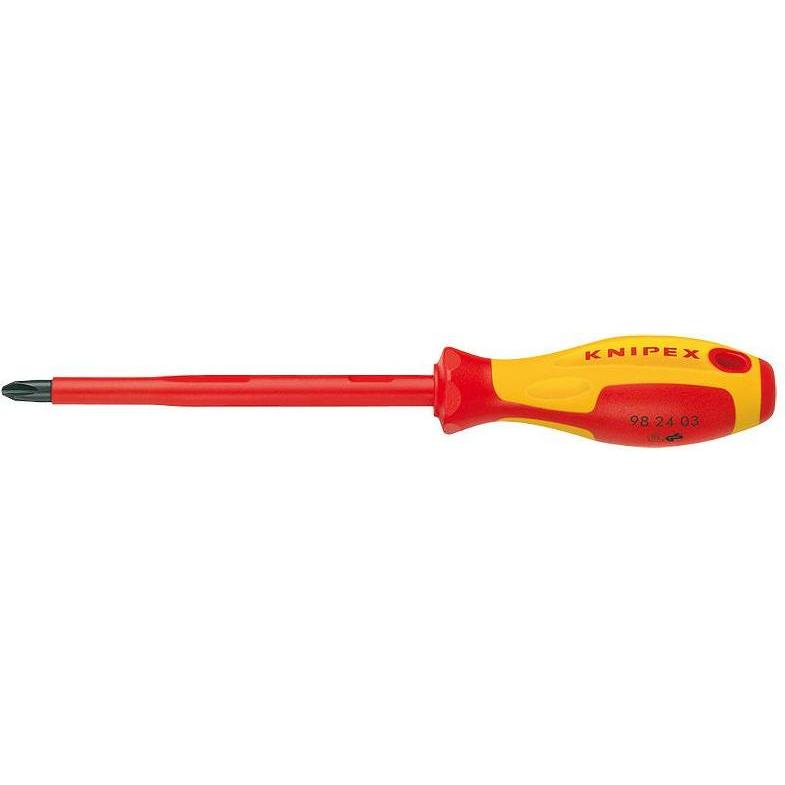 Thumbnail - Knipex, Schraubenzieher, Schraubendreher für Kreuzschlitzschrauben (Phillipps-Kreuzschlitz (PH))