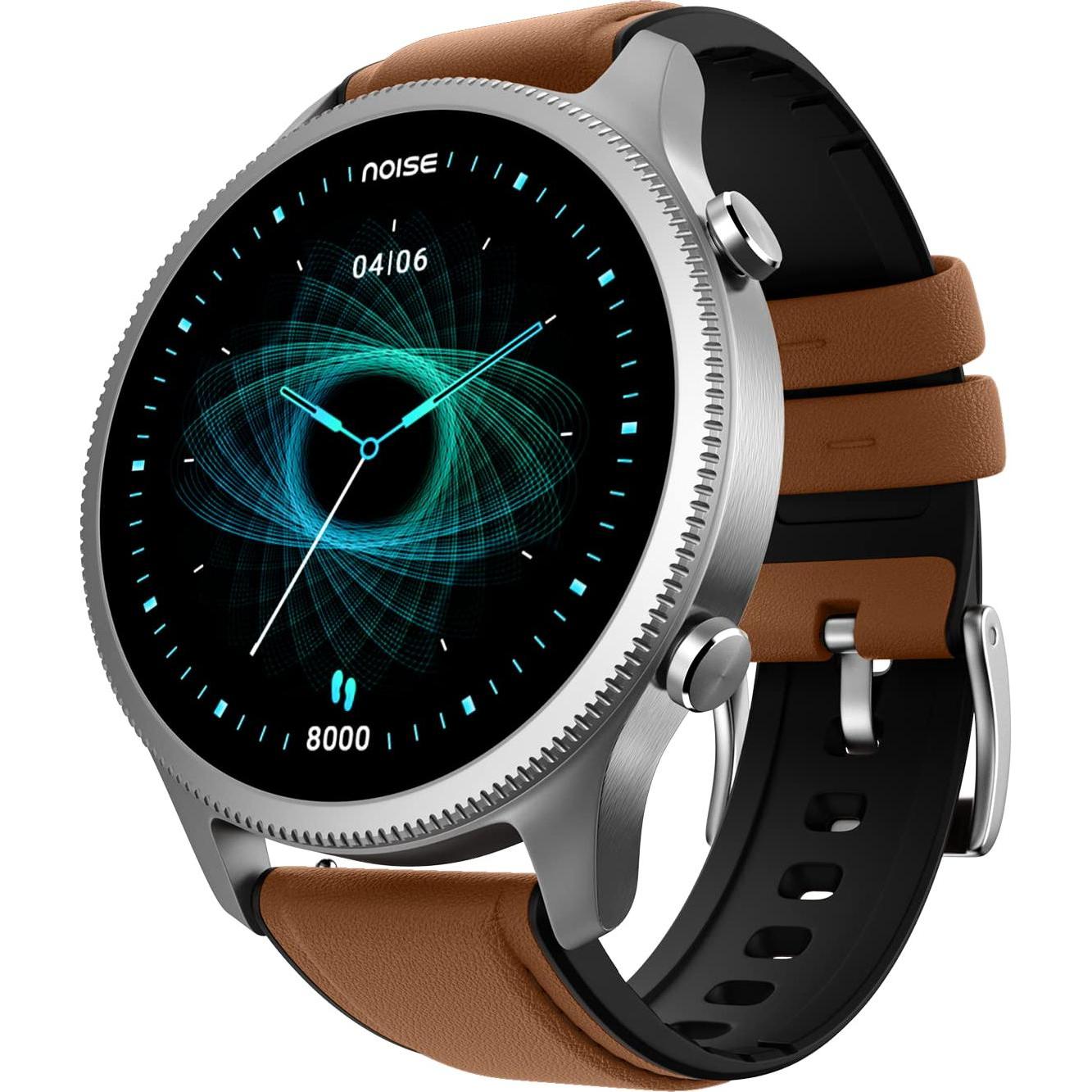 Noise Halo Smartwatch (Brown)., Smartwatch