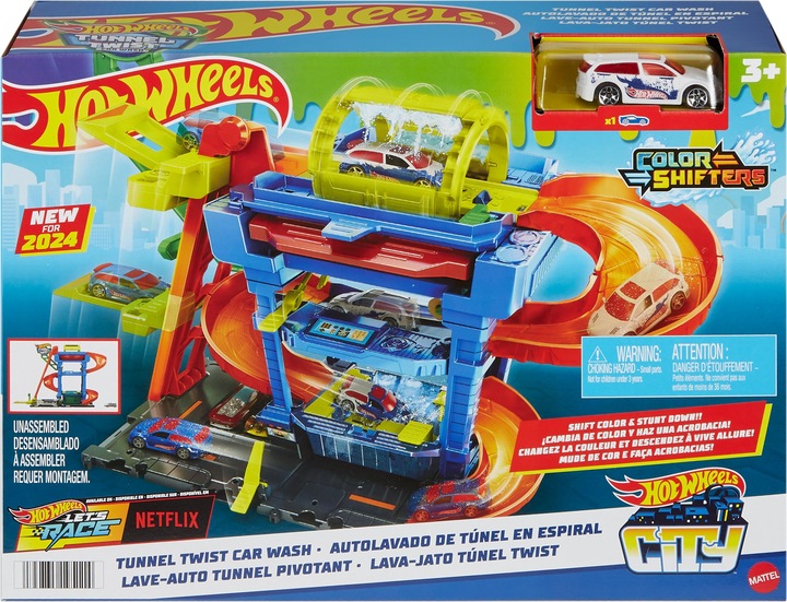 Image du produit Hot Wheels City ECL Tunnel Twist Car Wash