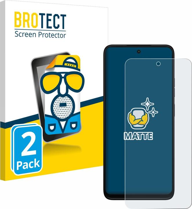 Actual product image BROTECT Protector Anti-Glare (2 Piece, Motorola Moto G35)