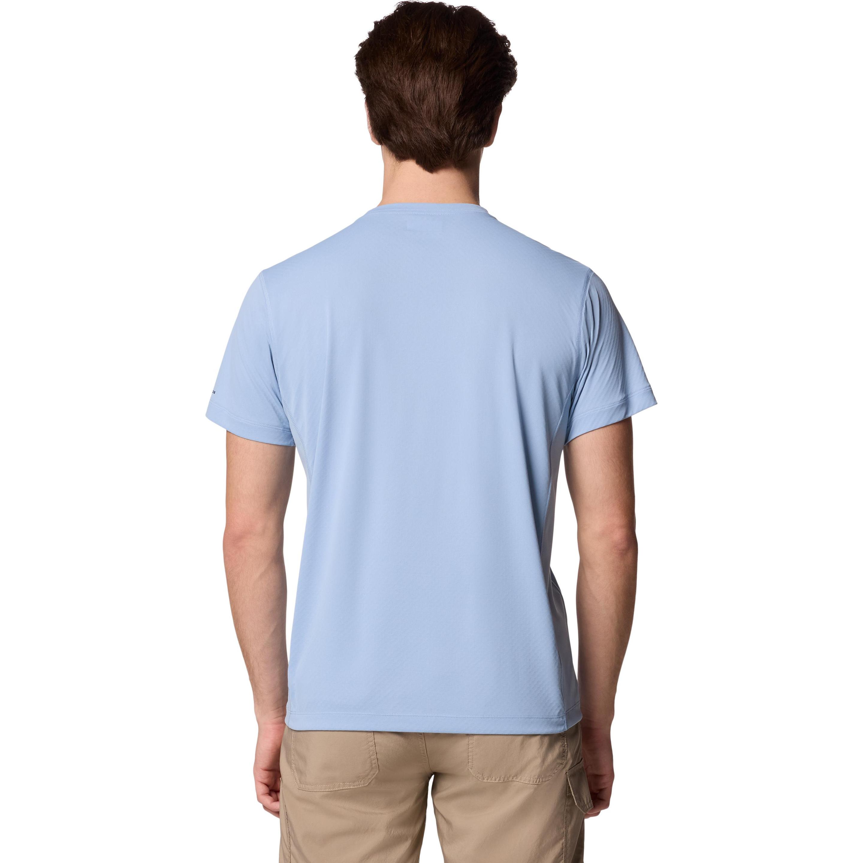 Thumbnail - Columbia, Herren, Shirt, Zero Rules™ Light SS Crew, Blau, (S)