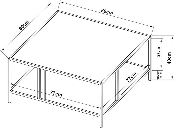 Produktbild En.Casa Kumlinge (40 x 80 x 80 cm)