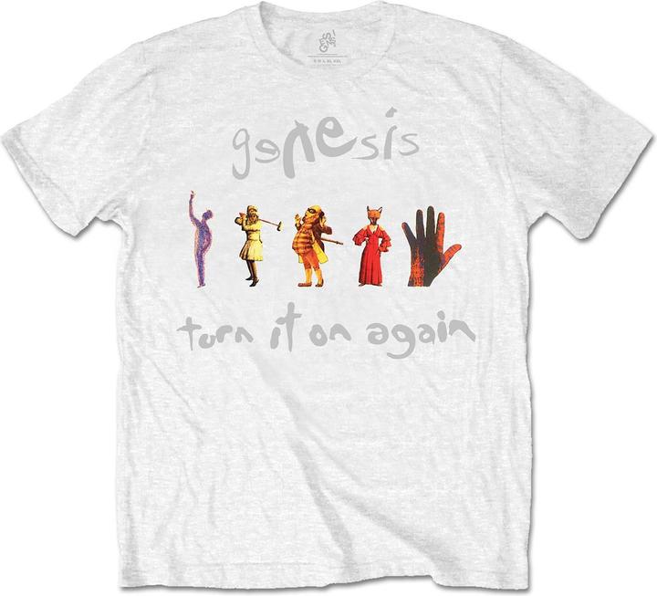 Actual product image Universal Textiles Unisex Adult Turn It On Again T-Shirt (XXL)