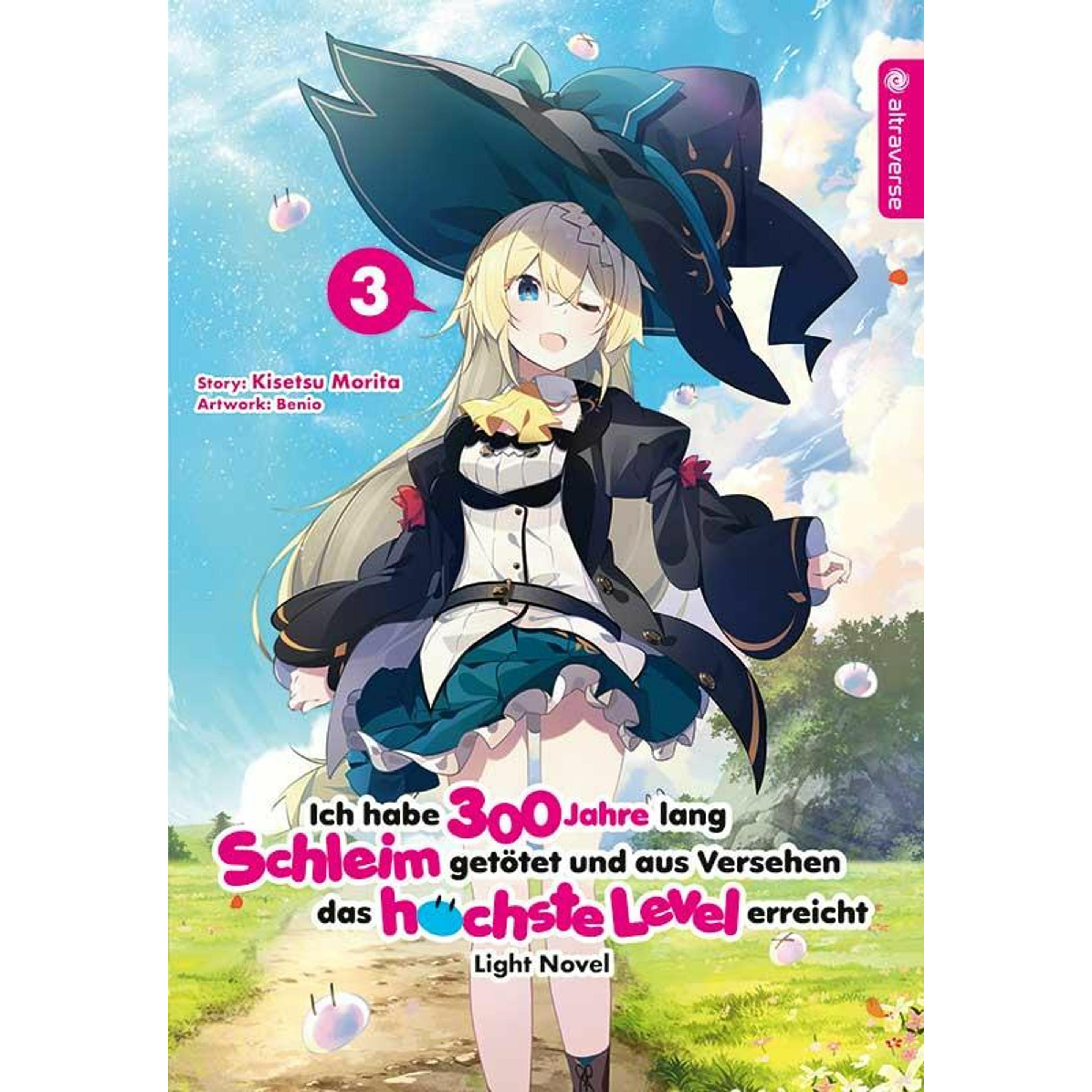 Ich habe 300 Jahre lang Schleim getötet und aus Versehen das höchste Level erreicht Light Novel 03, Belletristik von Yuk...
