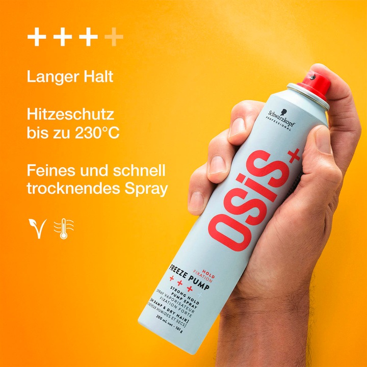 Produktbild Schwarzkopf Osis - Freeze Pump Strong Hold Spray (200 ml)