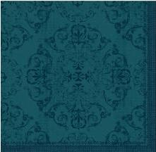 Actual product image Duni Serviet Dunilin 40x40 cm Opulent Ocean Teal,12 pk x 45 stk/krt