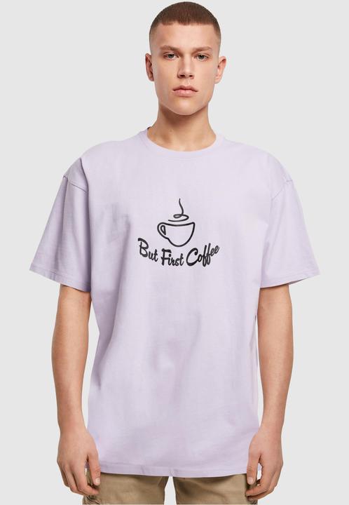 Produktbild Merchcode But First Coffee Heavy Oversized Tee - 117871 (L)