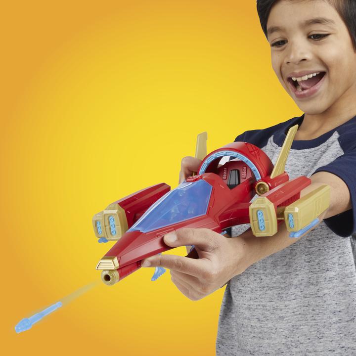 Image du produit Hasbro Epic Hero Series Iron Man Repulsor Blast Battle Jet