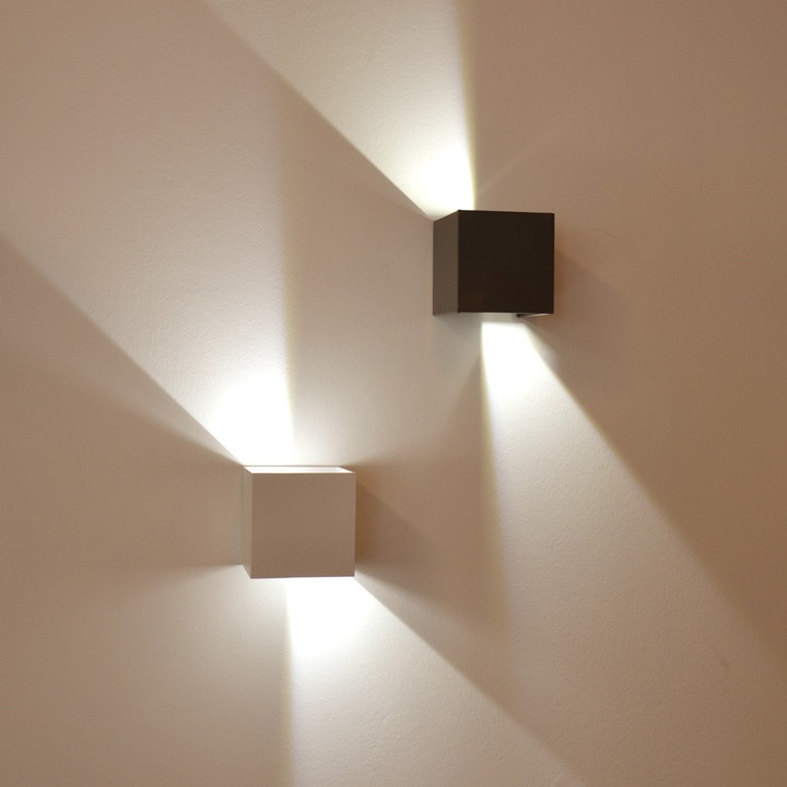Produktbild s.luce Ixa LED Wandlampe verstellbare Winkel Innen & Aussen IP44 (460 lm)