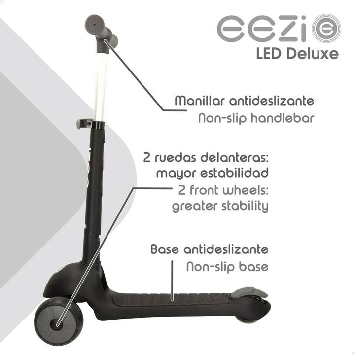 Produktbild Colorbaby Roller Polyurethan Aluminium Schwarz