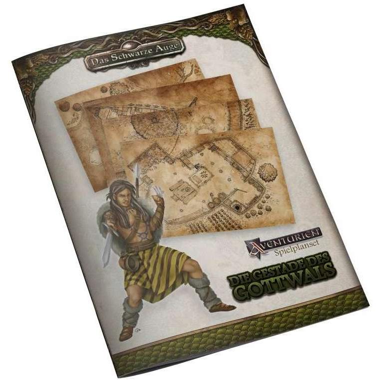 Ulisses Spiele DSA5 - Spelplanboekje - De oevers van de Godwalvis, 16 blz. (Duits, 3 - 12 Spelers)