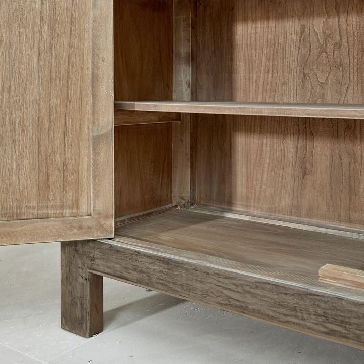 Image du produit Loberon Kommode Tarikah antikgrau (160 x 44 x 90 cm)