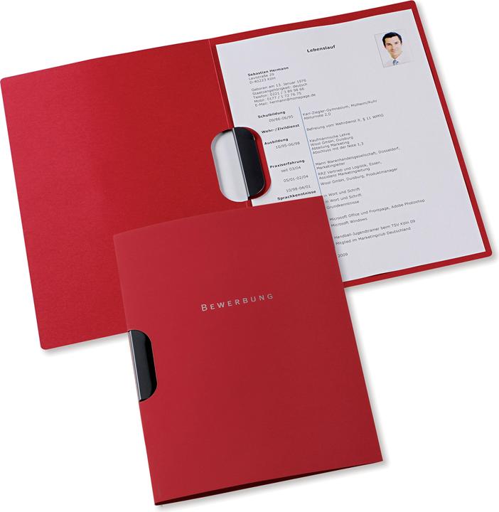 Produktbild Oxford Bewerbungsmappe "clip-fix" A4 (A4, 1x)