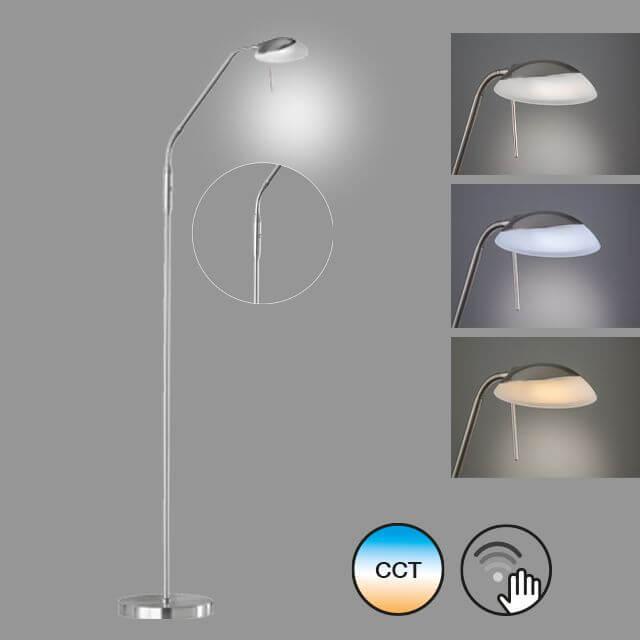 Immagine prodotto Fischer & Honsel Honsel Pool TW Lampada da terra a LED 4,9W Bianco regolabile dimmerabile Vetro color alabastro n