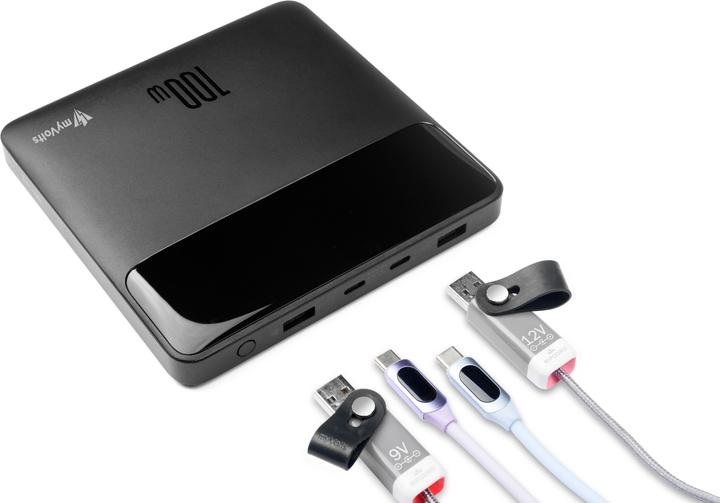 Actual product image MyVolts PDPB100- Step Up - 100W Slimline PD Power Bank (100 W)